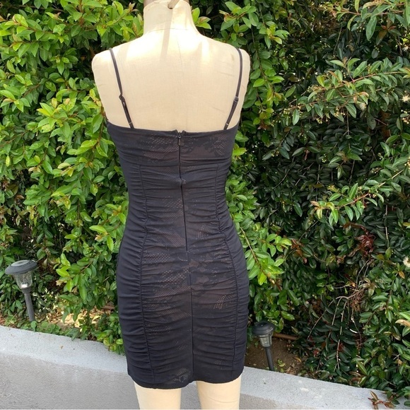 Guess Lace and Mesh Cocktail Dress - Picture 5 of 8